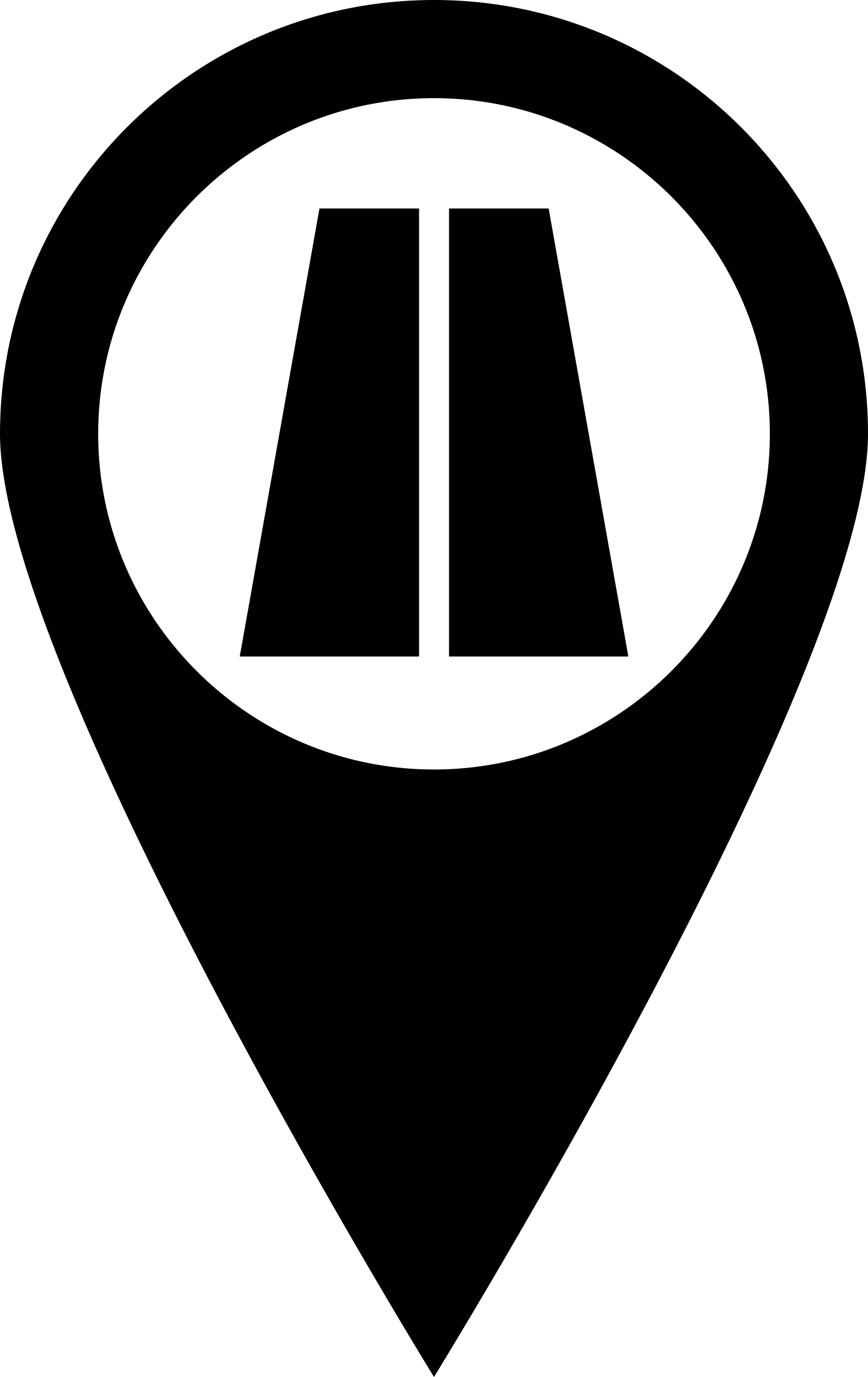 Road Pin Outline Icon Svg Set Free Vectors